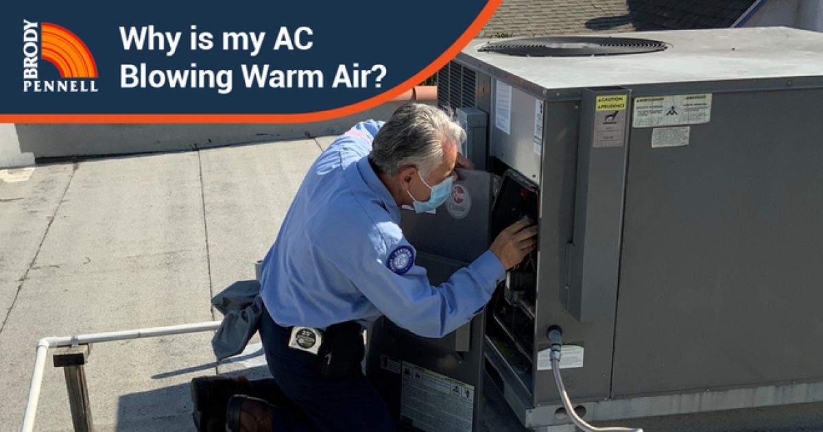 AC Repair FAQ – Why is My AC Blowing Warm Air?