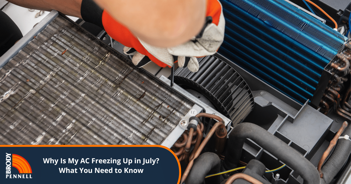 Why Is My AC Freezing Up in July? What You Need to Know